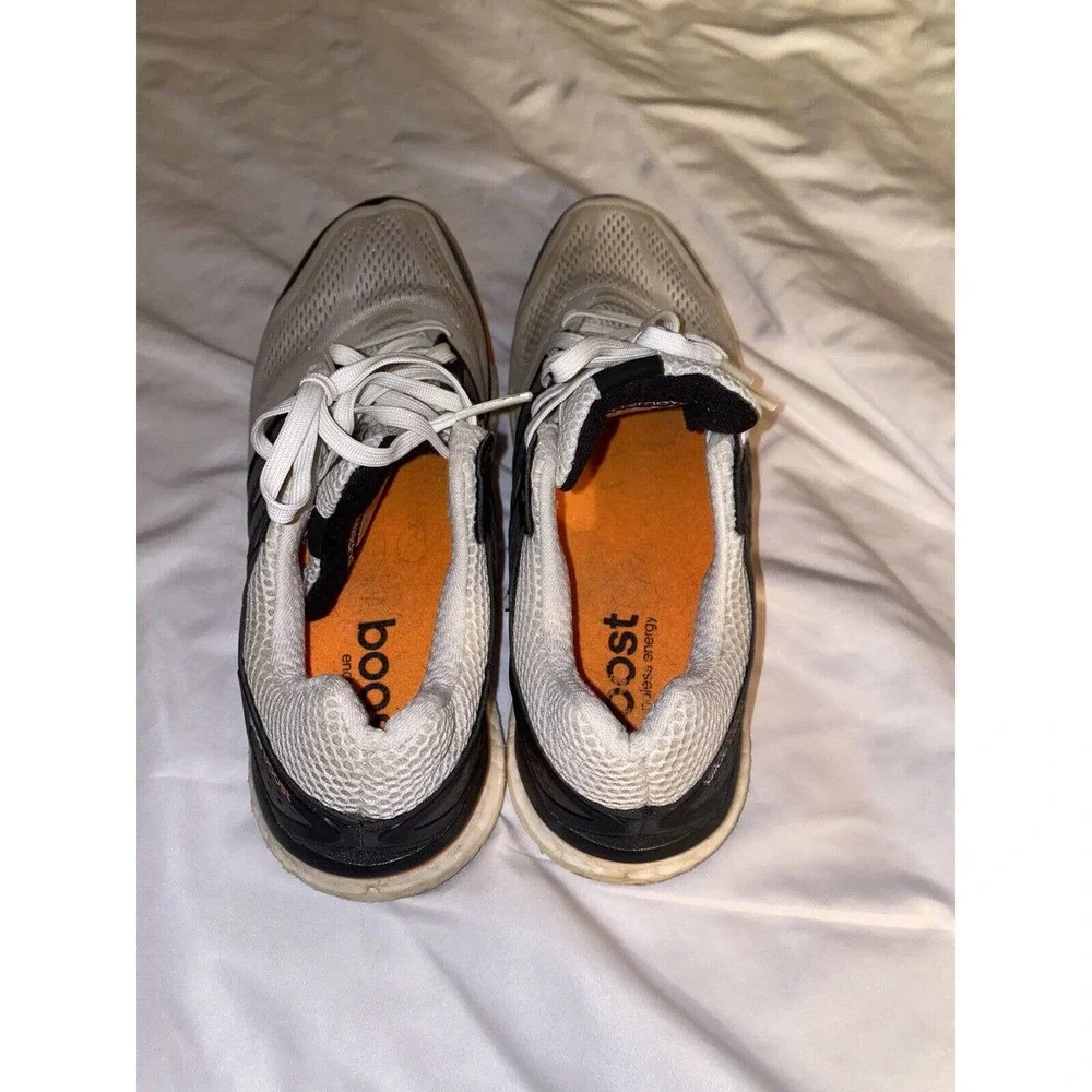 Adidas Supernova Glide 6 Boost Running White Shoes Sneakers‎ Mens Size 9 F32275